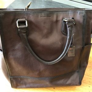 Frye leather work/computer bag.